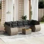 8-piece garden sofa set and gray synthetic rattan cushions by , Garden sets - Ref: Foro24-3224919, Price: 508,13 €, Discount: %