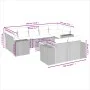 Garden sofa set with beige cushions 10 pieces synthetic rattan by , Garden sets - Ref: Foro24-3225596, Price: 679,22 €, Disco...