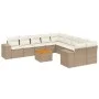 11-piece garden sofa set with beige synthetic rattan cushions by , Garden sets - Ref: Foro24-3225638, Price: 725,96 €, Discou...
