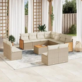 12-piece garden sofa set and brown synthetic rattan cushions by , Garden sets - Ref: Foro24-3227773, Price: 769,94 €, Discoun...