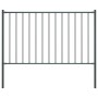 Fence panel and steel posts gray powder coating 1.7x0.75 m by vidaXL, fence panels - Ref: Foro24-145212, Price: 57,56 €, Disc...