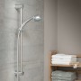 SCHÜTTE NAPOLI chrome shower set by SCHÜTTE, shower heads - Ref: Foro24-425809, Price: 24,37 €, Discount: %
