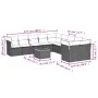 11-piece garden sofa set and black synthetic rattan cushions by , Garden sets - Ref: Foro24-3256181, Price: 648,39 €, Discoun...
