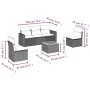 Garden sofa set with cushions 6 pieces beige synthetic rattan by , Garden sets - Ref: Foro24-3256394, Price: 395,55 €, Discou...