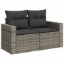 6-piece garden furniture set and gray synthetic rattan cushions by , Garden sets - Ref: Foro24-3256396, Price: 354,17 €, Disc...