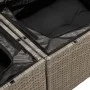 6-teiliges Gartenmöbel-Set und graue synthetische Rattankissen von , Gartensets - Ref: Foro24-3256452, Preis: 376,72 €, Rabat...