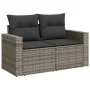 6-teiliges Gartenmöbel-Set und graue synthetische Rattankissen von , Gartensets - Ref: Foro24-3256459, Preis: 376,72 €, Rabat...