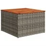 6-teiliges Gartenmöbel-Set und graue synthetische Rattankissen von , Gartensets - Ref: Foro24-3256459, Preis: 376,72 €, Rabat...