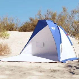 Strandzelt 185T himmelblaues Polyester 268x223x125 cm von , Zelte - Ref: Foro24-94406, Preis: 38,79 €, Rabatt: %