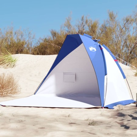 Strandzelt 185T himmelblaues Polyester 268x223x125 cm von , Zelte - Ref: Foro24-94406, Preis: 38,14 €, Rabatt: %