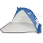 Beach tent 185T sky blue polyester 268x223x125 cm by , tents - Ref: Foro24-94406, Price: 38,79 €, Discount: %