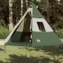 Green waterproof 7-person tipi tent by , tents - Ref: Foro24-94427, Price: 125,65 €, Discount: %