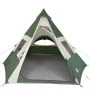 Green waterproof 7-person tipi tent by , tents - Ref: Foro24-94427, Price: 125,65 €, Discount: %
