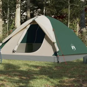 Green Waterproof 6 Person Igloo Tent by , tents - Ref: Foro24-94412, Price: 110,62 €, Discount: %