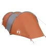 Camping tent with tunnel 4 people waterproof gray orange by , tents - Ref: Foro24-94396, Price: 86,91 €, Discount: %