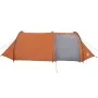 Camping tent with tunnel 4 people waterproof gray orange by , tents - Ref: Foro24-94396, Price: 86,91 €, Discount: %