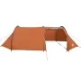Camping tent with tunnel 4 people waterproof gray orange by , tents - Ref: Foro24-94396, Price: 86,91 €, Discount: %