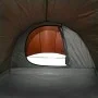 Camping tent with tunnel 4 people waterproof gray orange by , tents - Ref: Foro24-94396, Price: 86,91 €, Discount: %
