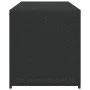 Schwarze Garten-Aufbewahrungsbox aus synthetischem Rattan, 283 l von , Aufbewahrungsboxen für den Außenbereich - Ref: Foro24-...