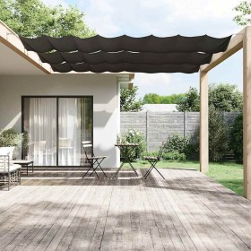 Toldo vertical gris antracita 180x1200 cm tela oxford