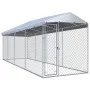 Außenzwinger mit Dach 760x190x225 cm von vidaXL, Hundehütten und Zäune - Ref: Foro24-145031, Preis: 500,12 €, Rabatt: %