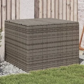 Gray synthetic rattan garden storage box 291L by , Outdoor storage boxes - Ref: Foro24-365338, Price: 110,88 €, Discount: %