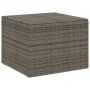 Gray synthetic rattan garden storage box 291L by , Outdoor storage boxes - Ref: Foro24-365338, Price: 110,88 €, Discount: %