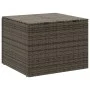 Gray synthetic rattan garden storage box 291L by , Outdoor storage boxes - Ref: Foro24-365338, Price: 110,88 €, Discount: %