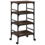 Oak brown engineered wood kitchen cart 45x35x89.5 cm by , Kitchen and dining carts - Ref: Foro24-842330, Price: 57,02 €, Disc...
