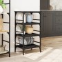 Carrito de cocina de madera de ingeniería negro 45x35x89,5 cm de , Carros de cocina y comedor - Ref: Foro24-842326, Precio: 5...
