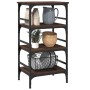 Oak brown engineered wood kitchen cart 45x35x89.5 cm by , Kitchen and dining carts - Ref: Foro24-842330, Price: 57,75 €, Disc...