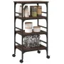 Oak brown engineered wood kitchen cart 45x35x89.5 cm by , Kitchen and dining carts - Ref: Foro24-842330, Price: 57,02 €, Disc...