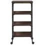 Oak brown engineered wood kitchen cart 45x35x89.5 cm by , Kitchen and dining carts - Ref: Foro24-842330, Price: 57,02 €, Disc...