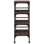 Oak brown engineered wood kitchen cart 45x35x89.5 cm by , Kitchen and dining carts - Ref: Foro24-842330, Price: 57,75 €, Disc...