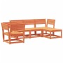 Gartenmöbel-Set 5-teilig, massives Kiefernholz, wachsbraun von , Gartensets - Ref: Foro24-3216917, Preis: 479,72 €, Rabatt: %