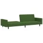 Dunkelgrünes 2-Sitzer-Schlafsofa aus Samt von , Sofas - Ref: Foro24-375939, Preis: 262,50 €, Rabatt: %