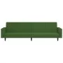 Dunkelgrünes 2-Sitzer-Schlafsofa aus Samt von , Sofas - Ref: Foro24-375939, Preis: 262,50 €, Rabatt: %