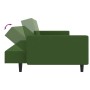 Dunkelgrünes 2-Sitzer-Schlafsofa aus Samt von , Sofas - Ref: Foro24-375939, Preis: 267,11 €, Rabatt: %