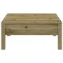 3-seater garden sofa with footrest in impregnated pine wood by , Modular outdoor sofas - Ref: Foro24-838060, Price: 181,75 €,...