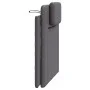 Gepolstertes Bettkopfteil aus grauem Kunstleder, 80 cm von , Kopf- und Fußteile - Ref: Foro24-374763, Preis: 33,31 €, Rabatt: %