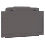 Cabecero de cama acolchado cuero sintético gris 80 cm de , Cabeceros y pies de cama - Ref: Foro24-374763, Precio: 33,81 €, De...