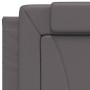 Gepolstertes Bettkopfteil aus grauem Kunstleder, 80 cm von , Kopf- und Fußteile - Ref: Foro24-374763, Preis: 33,81 €, Rabatt: %