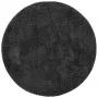 Moderner Langhaar-Shaggy-Teppich PAMPLONA Anthrazit Ø 120 cm von , Teppiche - Ref: Foro24-375201, Preis: 33,94 €, Rabatt: %