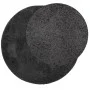 Moderner Langhaar-Shaggy-Teppich PAMPLONA Anthrazit Ø 120 cm von , Teppiche - Ref: Foro24-375201, Preis: 33,94 €, Rabatt: %