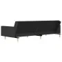 2-seater sofa bed with two pillows in dark gray fabric by , Sofas - Ref: Foro24-375800, Price: 276,51 €, Discount: %