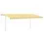 Automatische LED-Markise und Windsensor gelb weiß 5x3 m von , Markisen - Ref: Foro24-3069993, Preis: 751,81 €, Rabatt: %