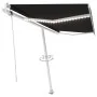 Automatische Markise LED-Windsensor Anthrazitgrau 400x350 cm von , Markisen - Ref: Foro24-3069634, Preis: 720,00 €, Rabatt: %