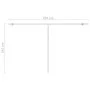 Automatische Markise LED-Windsensor Anthrazitgrau 400x350 cm von , Markisen - Ref: Foro24-3069634, Preis: 720,00 €, Rabatt: %