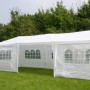 HI Partyzelt mit Seitenwänden weiß 3x9 m von HI, Zelte und Pavillons - Ref: Foro24-429135, Preis: 192,03 €, Rabatt: %