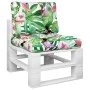 Cushions for pallet sofa 2 pieces multicolored fabric by , Cushions for chairs and sofas - Ref: Foro24-360684, Price: 50,38 €...